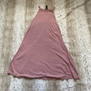 Women’s High Neck Flowy Dress